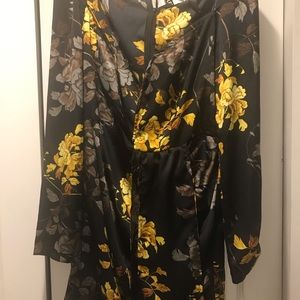 Regal and silky dinner date dress